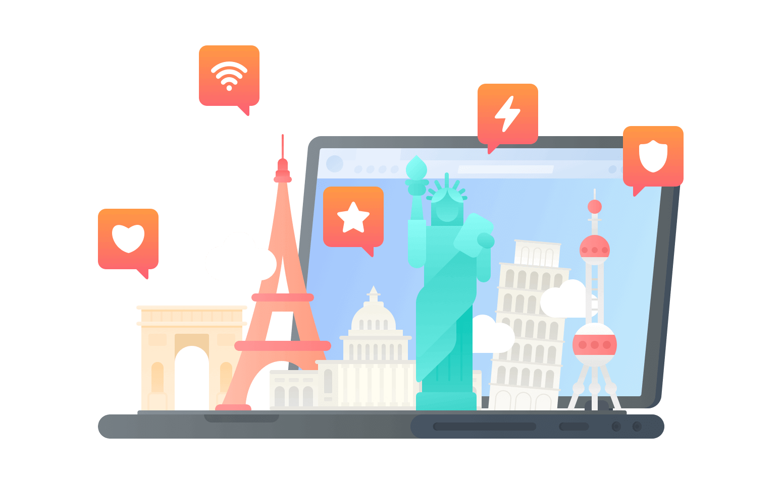 在圭亚那连接到中国的加速器 - 返华VPN